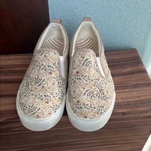 Floral Slip-On Sneakers